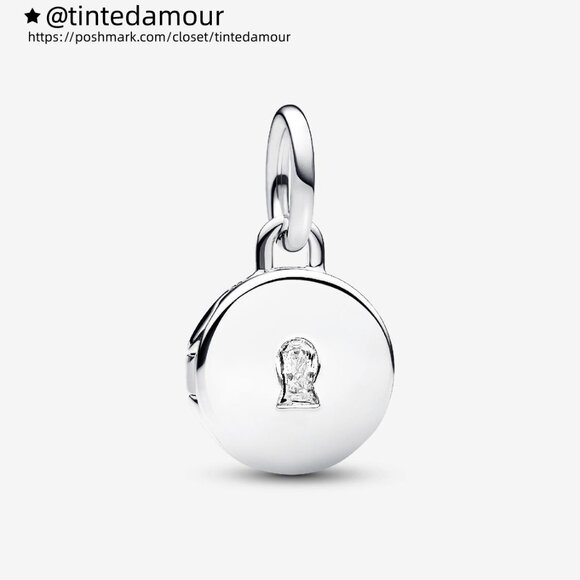 Pandora Openable & Engravable Love Locket Dangle Charm - Picture 1 of 6